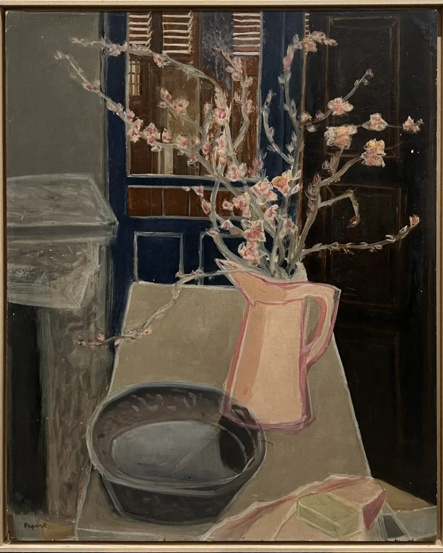 Nature morte au pichet rose — Max Papart