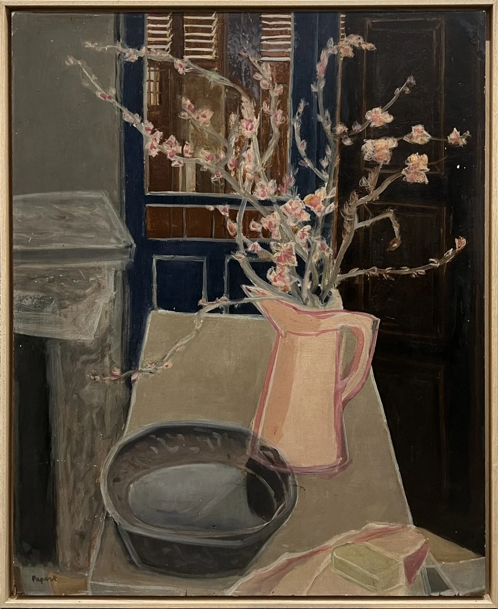 Nature morte au pichet rose — Max Papart
