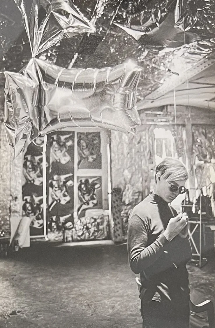 Warhol with 'Silver Clouds' in Factory, 1965-1967 — Stephen Shore