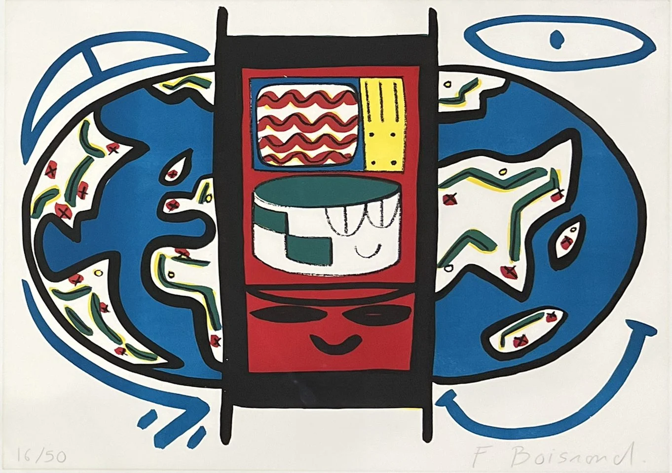 Mappemonde, 1984 — François Boisrond