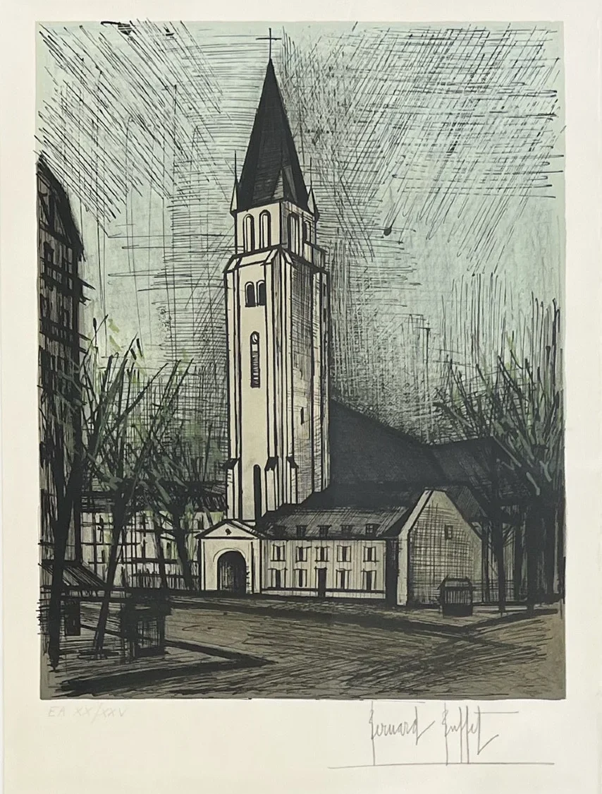 Saint Germain-des-Pres, 1965 — Bernard Buffet