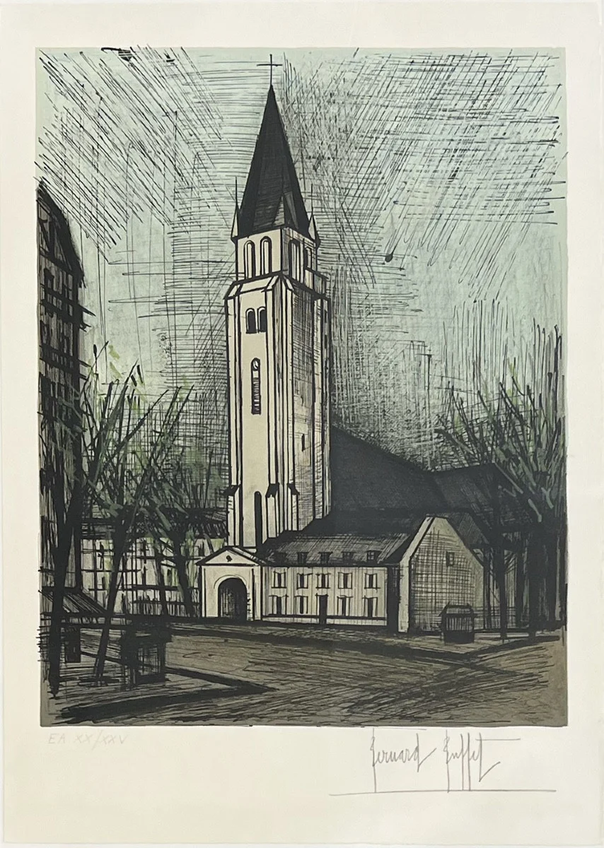 Saint Germain-des-Pres, 1965 — Bernard Buffet