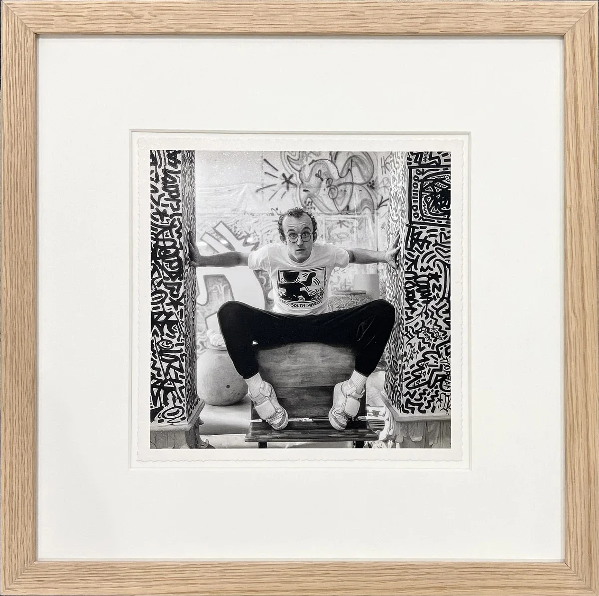 Keith Haring, New York, 1985 — Jeannette Montgomery Barron