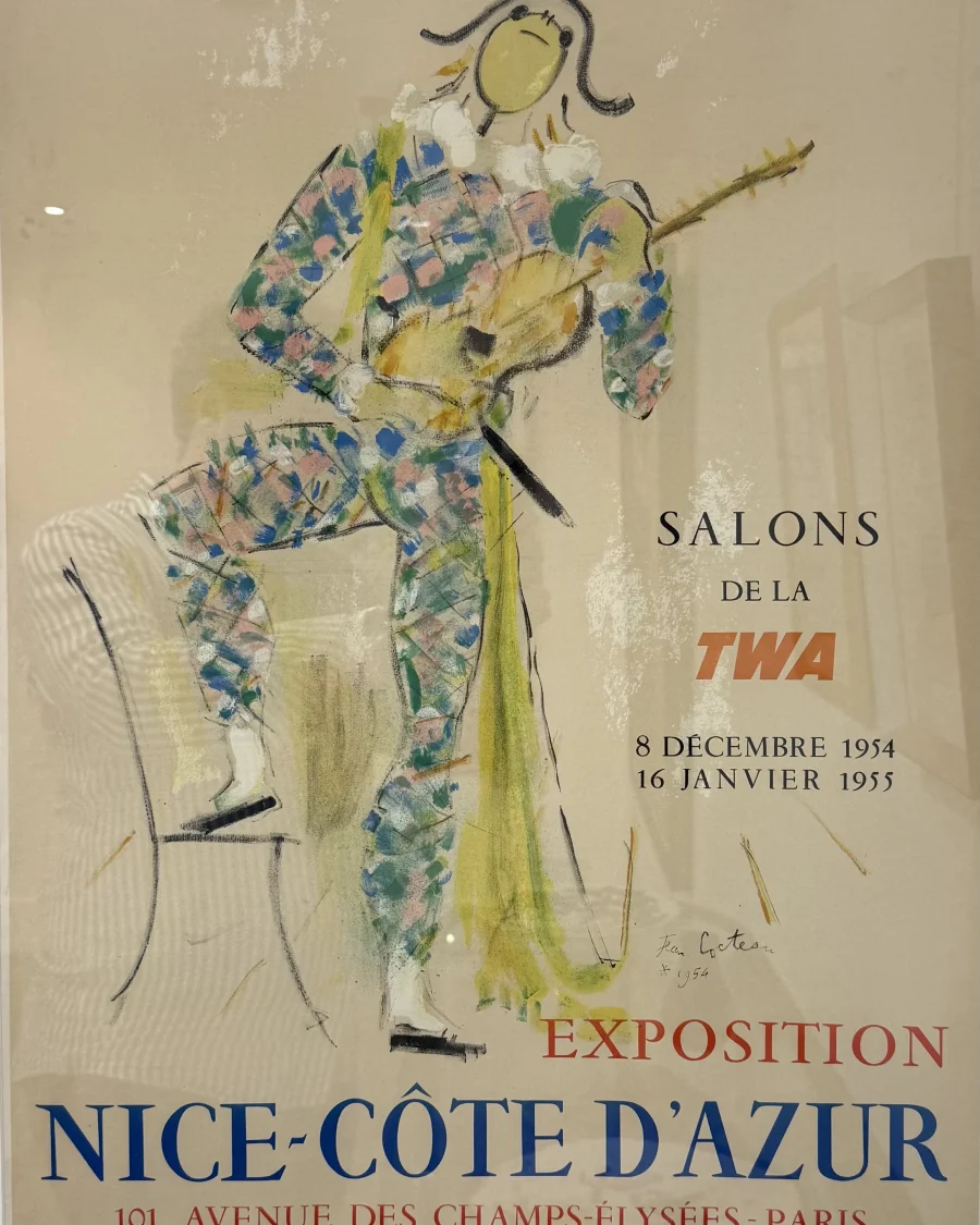 Exposition Nice-Côte d’Azur. 1954 — Jean Cocteau