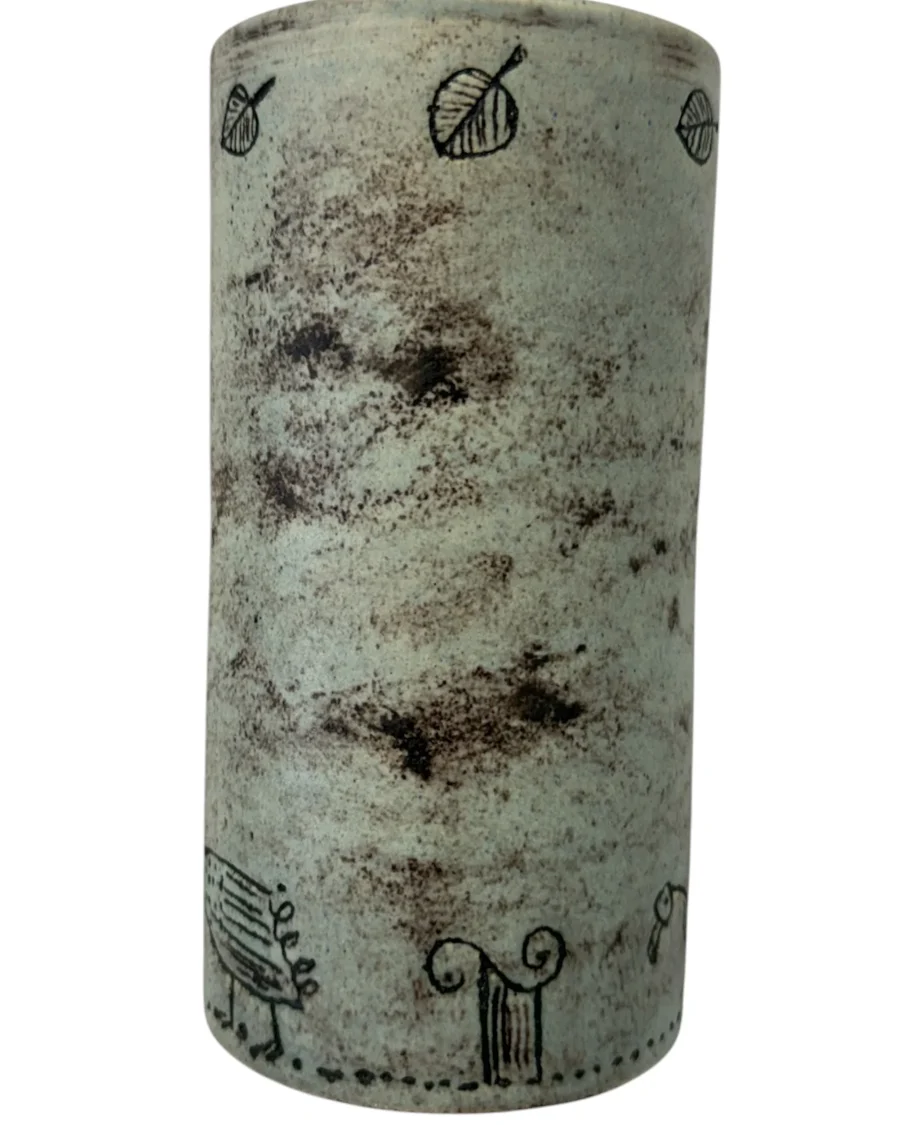 Vase rouleau en céramique émaillée — Jacques Blin